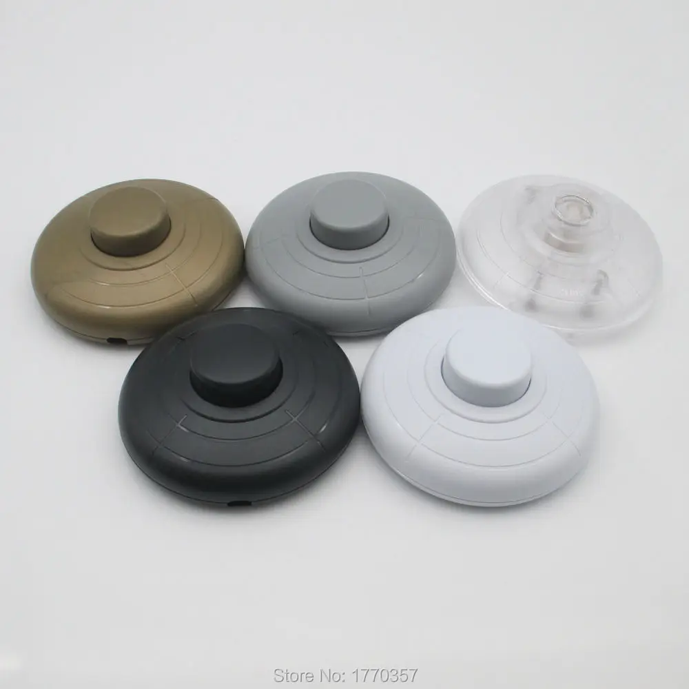 1pcs Floor Lamp Bedside lamp Foot Switch On Off Halfway Round Reset Button Online Switch Top Quality Screw assembly no welding
1pcs Floor Lamp Bedside lamp Foot Switch On Off Halfway Round Reset Button Online Switch Top Quality Screw assembly no welding