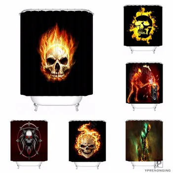 Custom Fried Skull Black Waterproof Shower Curtain Home Bath Bathroom s Hooks Polyester Fabric Multi Sizes180509-63
Custom Fried Skull Black Waterproof Shower Curtain Home Bath Bathroom s Hooks Polyester Fabric Multi Sizes180509-63
