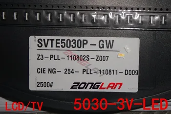 10pcs LED Backlight Edge LED Series 3V 5030 SVTE5030P-GW Cool white TV Application
10pcs LED Backlight Edge LED Series 3V 5030 SVTE5030P-GW Cool white TV Application