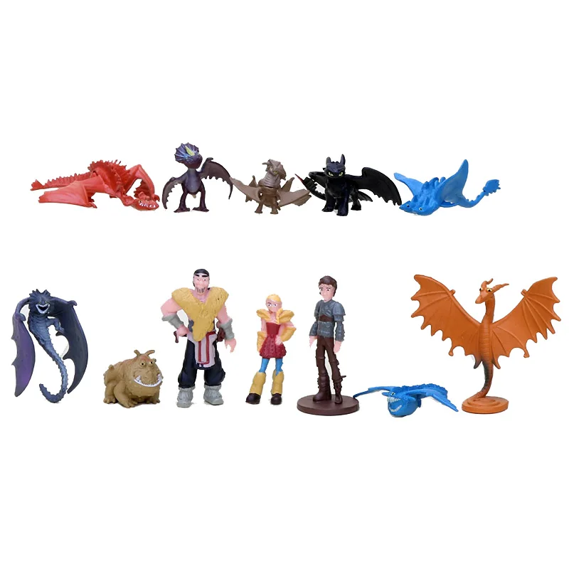 12pcs How To Train Your Dragon 3 Toothless PVC Figures Night Fury Cartoon Movie Model Figurines Dolls Kids Toys
12pcs How To Train Your Dragon 3 Toothless PVC Figures Night Fury Cartoon Movie Model Figurines Dolls Kids Toys