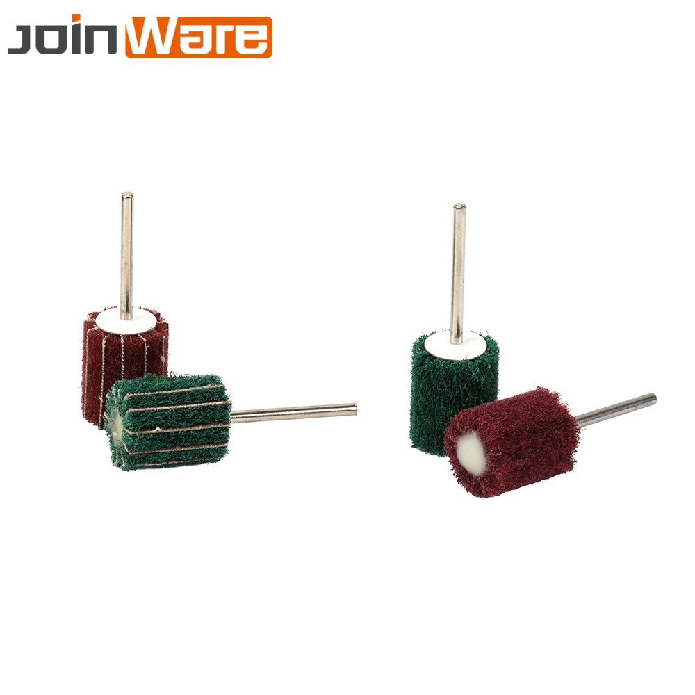 4Pcs 20MM Scouring Pad Sanding Wheel Fiber Grinding Polishing Flap Wheel Red Green 3MM Shank for Rotary Accessories Tools
4Pcs 20MM Scouring Pad Sanding Wheel Fiber Grinding Polishing Flap Wheel Red Green 3MM Shank for Rotary Accessories Tools