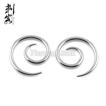316L Surgical Steel Spiral Ear Stretchers 1.0mm-3mm Lot of 30pcs Body Jewelry
316L Surgical Steel Spiral Ear Stretchers 1.0mm-3mm Lot of 30pcs Body Jewelry