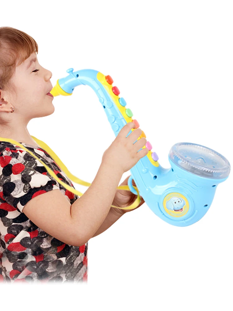 Toy Saxophone Children's Trumpet Playing Instrument Baby Toys 1-3 Year Old Baby Instrument Set
Toy Saxophone Children's Trumpet Playing Instrument Baby Toys 1-3 Year Old Baby Instrument Set