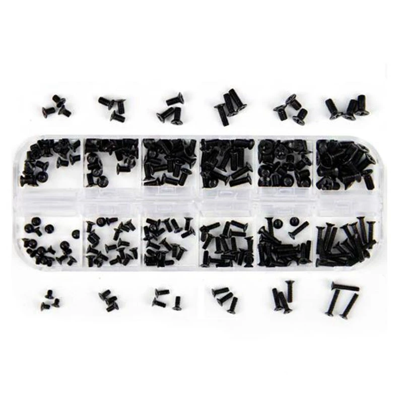 240 Pcs Notebook Computer M2 M2.5 M3 Screw Suit Micro-Type Digital Electronic Screw Metric System M2 M2.5 M3 Laptop Screw Set
240 Pcs Notebook Computer M2 M2.5 M3 Screw Suit Micro-Type Digital Electronic Screw Metric System M2 M2.5 M3 Laptop Screw Set