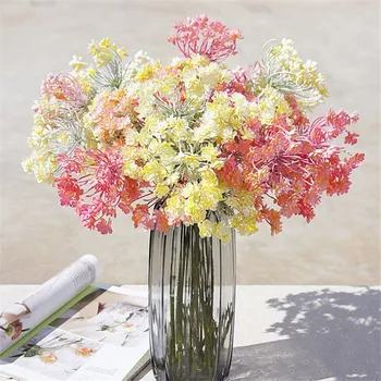 6 Artificial Gypsophila Plastic Flower 58cm Yellow/Pink Fennel Maidenhair Flower for Floral Arrangement Part Wedding Flowers
6 Artificial Gypsophila Plastic Flower 58cm Yellow/Pink Fennel Maidenhair Flower for Floral Arrangement Part Wedding Flowers