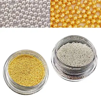 0.8mm Metal Micro Beads Stainless Steel Nails Art Caviar Micro Beads For 3D Nail Gold Silver Nail Beads Micro Decorations
0.8mm Metal Micro Beads Stainless Steel Nails Art Caviar Micro Beads For 3D Nail Gold Silver Nail Beads Micro Decorations