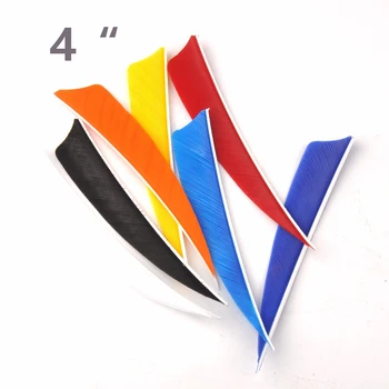 7 Color 50/100pcs 4 Inches Turkey Feather Real Arrow Feather Vans DIY Arrow Fletching For Archery Hunting Shooting 
7 Color 50/100pcs 4 Inches Turkey Feather Real Arrow Feather Vans DIY Arrow Fletching For Archery Hunting Shooting