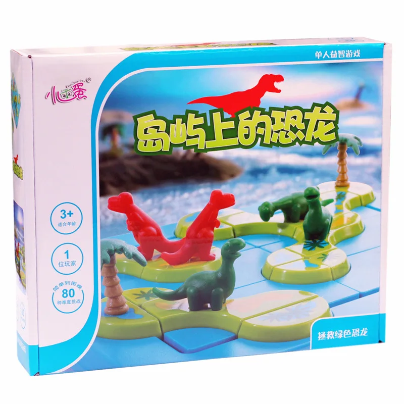 80 Problems Dinosaurs On Island Toy For Children Reasoning Puzzle Logical Thinking Toy Single Board Game Intelligence Toy Gift
80 Problems Dinosaurs On Island Toy For Children Reasoning Puzzle Logical Thinking Toy Single Board Game Intelligence Toy Gift