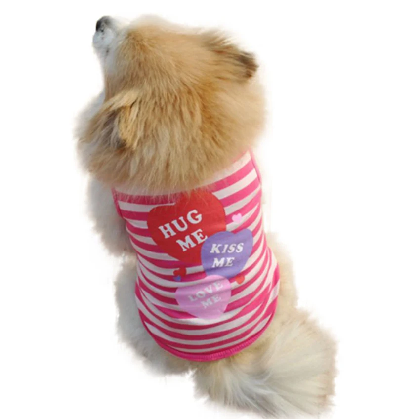 Happy High Quality Beauty Cool Summer Pet Puppy Summer Shirt Small Dog Cat Pet Clothes Stripe Vest T Shirt
Happy High Quality Beauty Cool Summer Pet Puppy Summer Shirt Small Dog Cat Pet Clothes Stripe Vest T Shirt