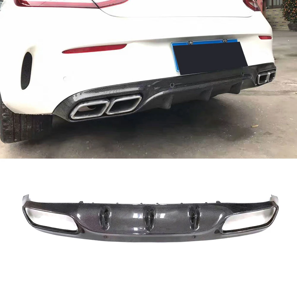 For C205 C63 Carbon Fiber Rear Bumper Lip Diffuser for Mercedes Benz C Class W205 C205 C63 AMG Coupe 2 Door 2015 -2019
For C205 C63 Carbon Fiber Rear Bumper Lip Diffuser for Mercedes Benz C Class W205 C205 C63 AMG Coupe 2 Door 2015 -2019