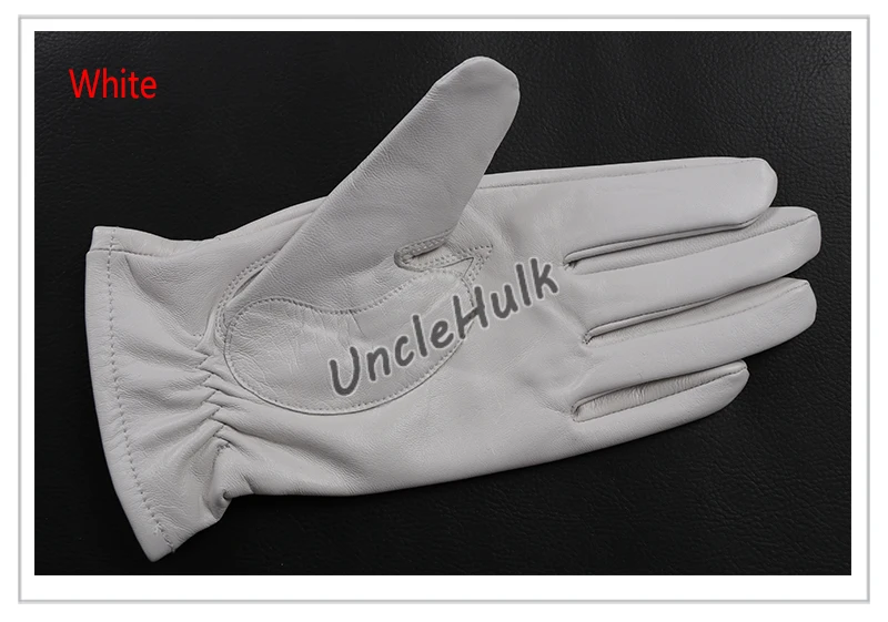 Super-Sentai-Genuine-Leather-Short-Gloves-Cosplay-Props-Masked-Rider-Gloves-No-Zipper-UncleHulk-13