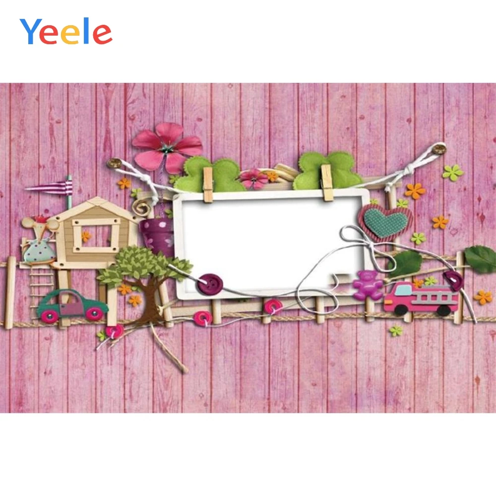 Yeele Pink Wooden Board Cartoon House Flower Child Photography Backgrounds Customized Photographic Backdrops For Photo Studio
Yeele Pink Wooden Board Cartoon House Flower Child Photography Backgrounds Customized Photographic Backdrops For Photo Studio