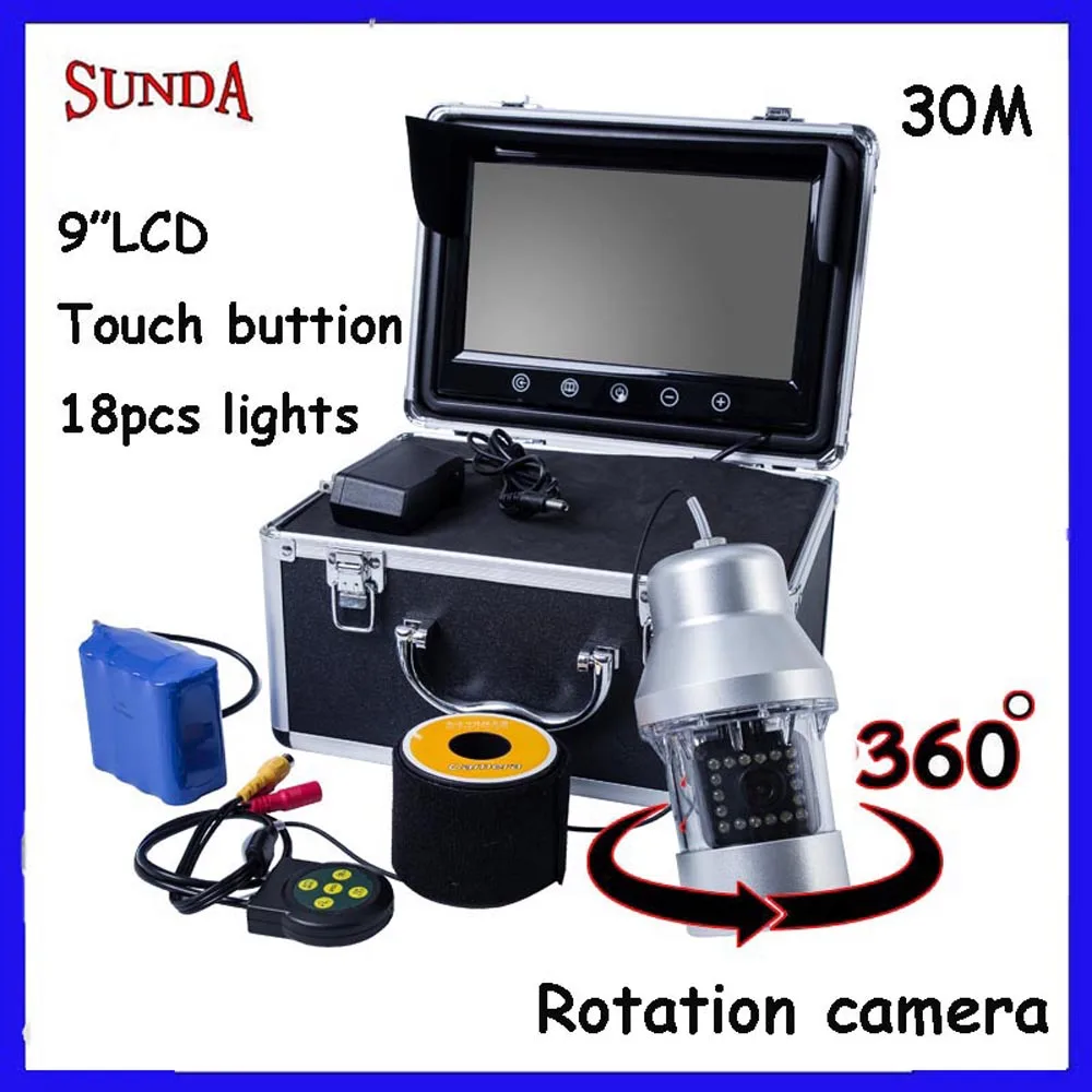 Fishing camera 360 panning camera rotation camera 1000TVL 30meter 9inch LCD Touch button 18pcs led lights waterproof ip68
Fishing camera 360 panning camera rotation camera 1000TVL 30meter 9inch LCD Touch button 18pcs led lights waterproof ip68