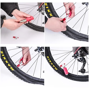 Bike Tool CO2 Inflator Quick Easy Bicycle Tire Pump for Road and Mountain Bikes Valve Compatible Bike Ball Pump
Bike Tool CO2 Inflator Quick Easy Bicycle Tire Pump for Road and Mountain Bikes Valve Compatible Bike Ball Pump