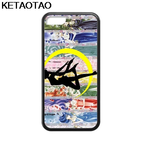 KETAOTAO Сейлор Мун Nero чехлы для телефонов iPhone 4S 5C 5S 6S 7 8 Plus XR XS Max XS6 9 6 Чехол Мягкий ТПУ