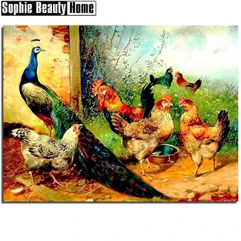 Needlework Diy Diamond Painting Cross Stitch Animal Peacock Diamond Embroidery Full Drill Diamond Mosaic Chicken Picture 192018
Needlework Diy Diamond Painting Cross Stitch Animal Peacock Diamond Embroidery Full Drill Diamond Mosaic Chicken Picture 192018