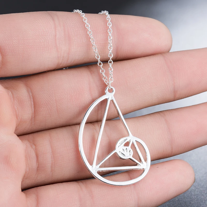 Hfarich Drop shipping long chain Fibonacci Golden ratio pendant necklaces & pendants Best Spiral with Triangle Science Necklace
Hfarich Drop shipping long chain Fibonacci Golden ratio pendant necklaces & pendants Best Spiral with Triangle Science Necklace