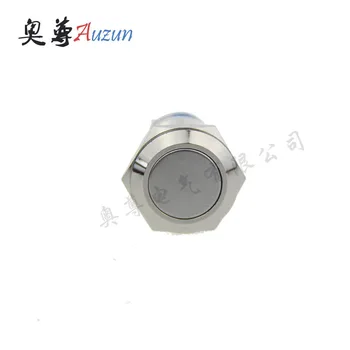 19 mm Flat head metal push button switch reset button 5a250v moment start Alumina,A normally open A normally closed
19 mm Flat head metal push button switch reset button 5a250v moment start Alumina,A normally open A normally closed