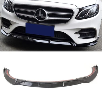 Carbon Fiber Front Bumper Lip Cover Trims For Mercedes Benz E-Class W213 Sport Version 2018 2019 
Carbon Fiber Front Bumper Lip Cover Trims For Mercedes Benz E-Class W213 Sport Version 2018 2019