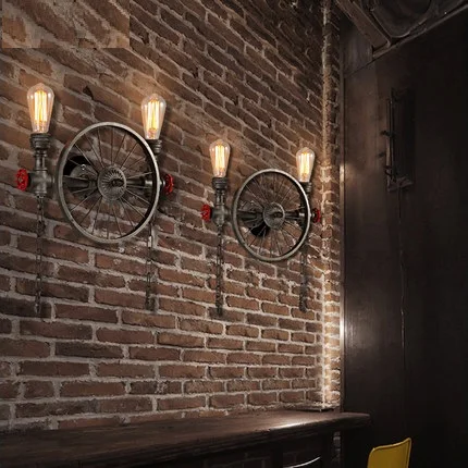 Loft Style Water Pipe Lamp Industrial Edison Wall Sconce Antique Vintage Wall Light Fixtures For Indoor Lighting Lamparas
Loft Style Water Pipe Lamp Industrial Edison Wall Sconce Antique Vintage Wall Light Fixtures For Indoor Lighting Lamparas