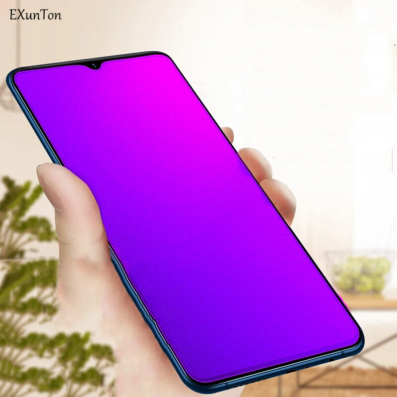 Закаленное закаленное стекло EXUNTON для OPPO F9 Pro R17 матовая защитная пленка без
