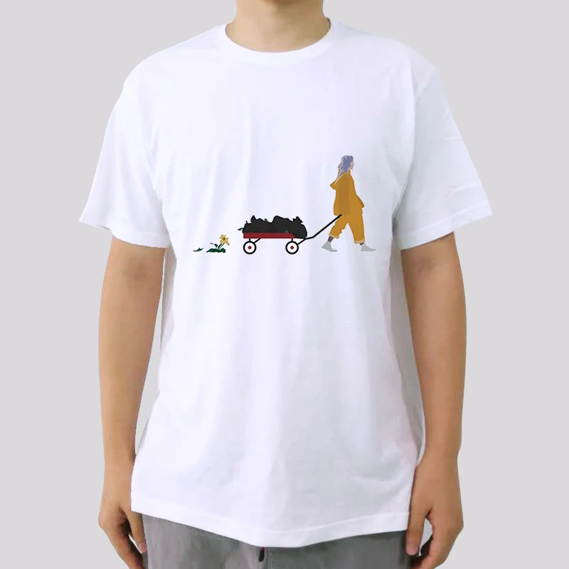 Summer Fashion Billie Eilish Printed T Shirts Men Shirts White Cotton Short Sleeves Clothing Casual Shirt Customize Tops Tee
Summer Fashion Billie Eilish Printed T Shirts Men Shirts White Cotton Short Sleeves Clothing Casual Shirt Customize Tops Tee