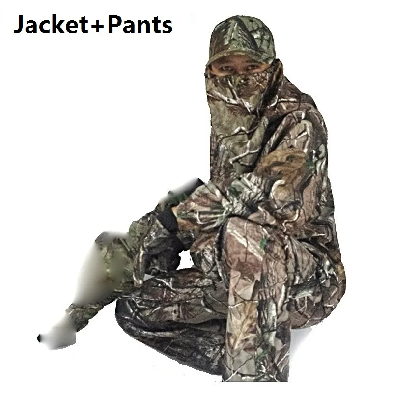 Water resistant Breathable Bionic Camouflage Suits Outdoor Hunting Clothing Tactical Camo Jacket Pants Forest Hunting Suits
Water resistant Breathable Bionic Camouflage Suits Outdoor Hunting Clothing Tactical Camo Jacket Pants Forest Hunting Suits