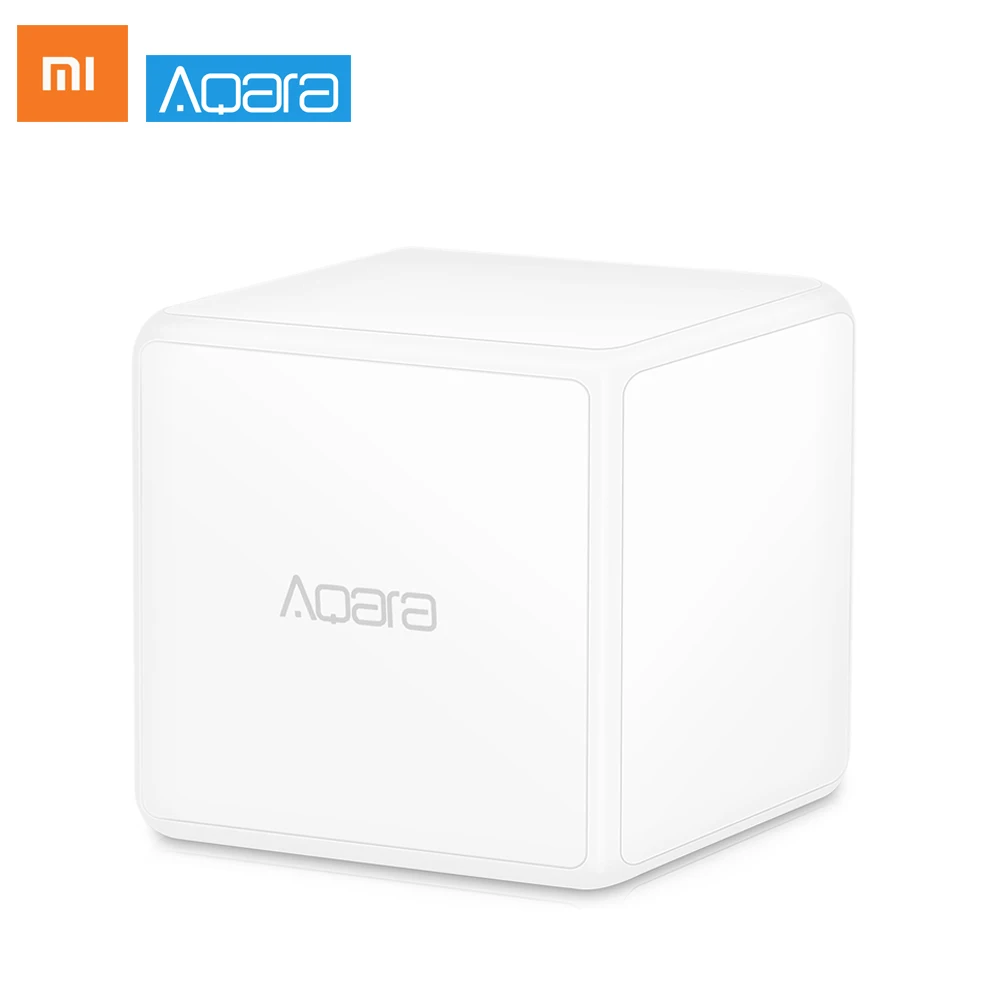 AQara Cube For Smart Home Controller 6 Actions Device Operation Home Device Zigbee Version App Wireless Remote Control
AQara Cube For Smart Home Controller 6 Actions Device Operation Home Device Zigbee Version App Wireless Remote Control