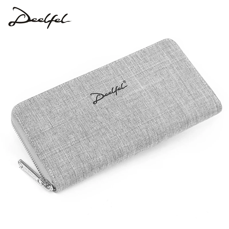 Deelfel Long Wallet for Men Water Repellent Zipper Men Wallets Card Holder Casual Style Purse for Teenagers Cartera Hombre
Deelfel Long Wallet for Men Water Repellent Zipper Men Wallets Card Holder Casual Style Purse for Teenagers Cartera Hombre