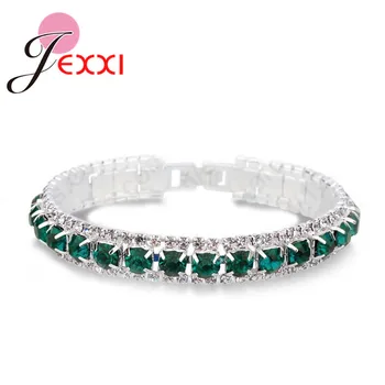 Chain Bracelet For Decoration Trendy Style 925 Sterling Silver CZ Cubic Zirconia Lovers' Best Gift Women Girls Party Engagement
Chain Bracelet For Decoration Trendy Style 925 Sterling Silver CZ Cubic Zirconia Lovers' Best Gift Women Girls Party Engagement