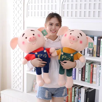 2019 cute pig toy stuffed animal soft doll cartoon plush pig pillow cushion christmas birthday gift for children high quality
2019 cute pig toy stuffed animal soft doll cartoon plush pig pillow cushion christmas birthday gift for children high quality
