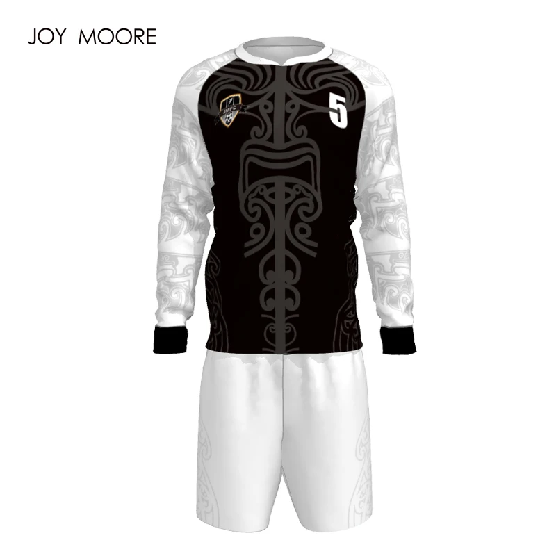 Full custom sublimation long sleeves soccer jersey breathable goalkeeper custom for men
Full custom sublimation long sleeves soccer jersey breathable goalkeeper custom for men