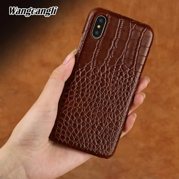 Brand mobile phone case for iPhone X crocodile pattern half-pack mobile phone case Genuine Leather phone protection case
Brand mobile phone case for iPhone X crocodile pattern half-pack mobile phone case Genuine Leather phone protection case