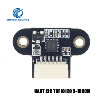 Original ToF Laser ranging sensor TOF10120 Distance sensor 5-180cm UART I2C Output 3-5V
Original ToF Laser ranging sensor TOF10120 Distance sensor 5-180cm UART I2C Output 3-5V