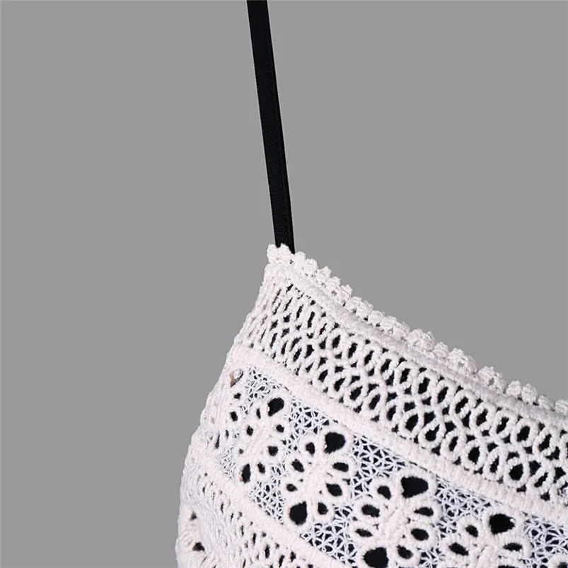 Fashion summer dress 2018 beach dress Womens Crochet Lace Backless Mini Slip Dress Camisole Sleeveless Dress vestidos J08#N (7)