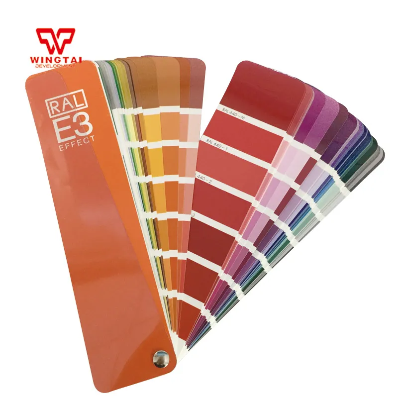 New and Original German RAL E3 EFFECT Color Chart 490 RAL Effect Colours