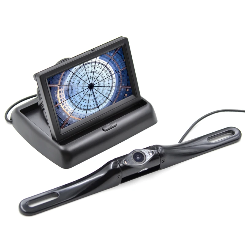 Night Vision Car Rear view Camera 4.3'' TFT LCD Car Monitor Reverse Camera Parking Assistance Camera Rearview Display Monitor
Night Vision Car Rear view Camera 4.3'' TFT LCD Car Monitor Reverse Camera Parking Assistance Camera Rearview Display Monitor