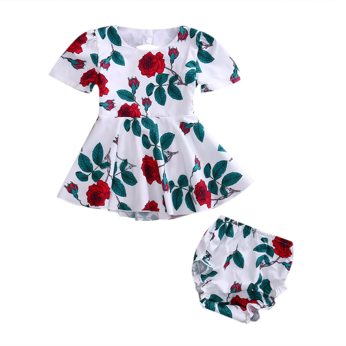 2017 Hot Summer Toddler Kids Baby Girls Clothes Sets Floral Dress Tops Short Sleeve Sundress Bottoms Clothing Baby Girl
2017 Hot Summer Toddler Kids Baby Girls Clothes Sets Floral Dress Tops Short Sleeve Sundress Bottoms Clothing Baby Girl