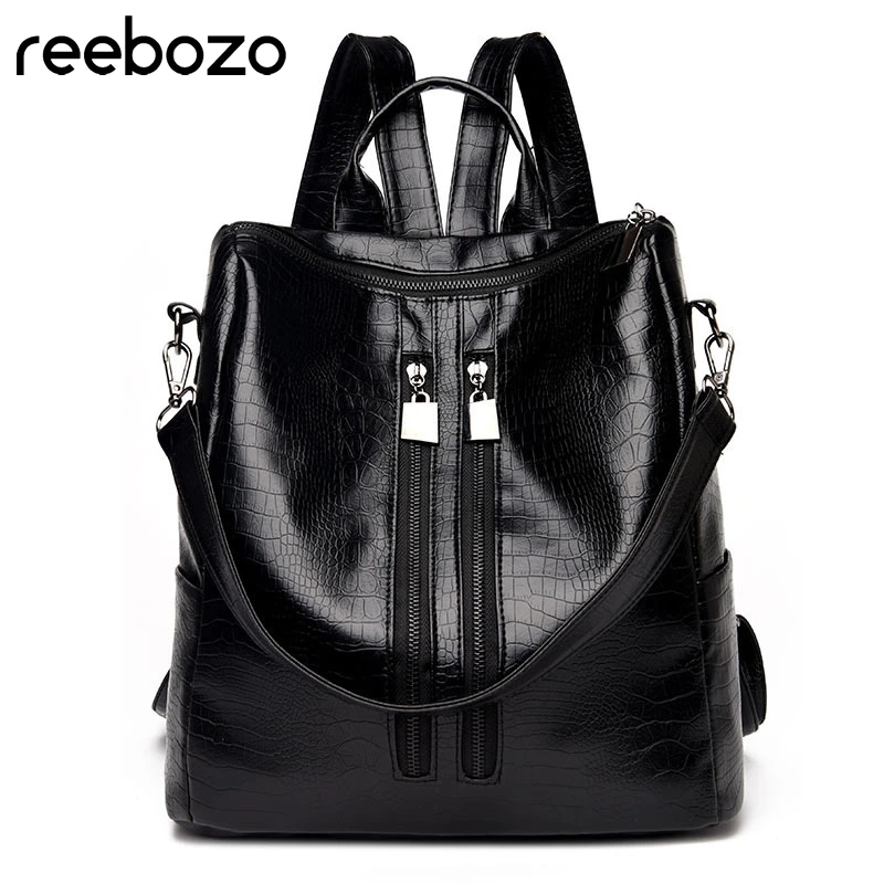REEBOZO 2019 Women Backpack Fashion Leather Backpacks for Teenage Girls Female School Shoulder Bag Stars Bagpack mochila Mujer
REEBOZO 2019 Women Backpack Fashion Leather Backpacks for Teenage Girls Female School Shoulder Bag Stars Bagpack mochila Mujer