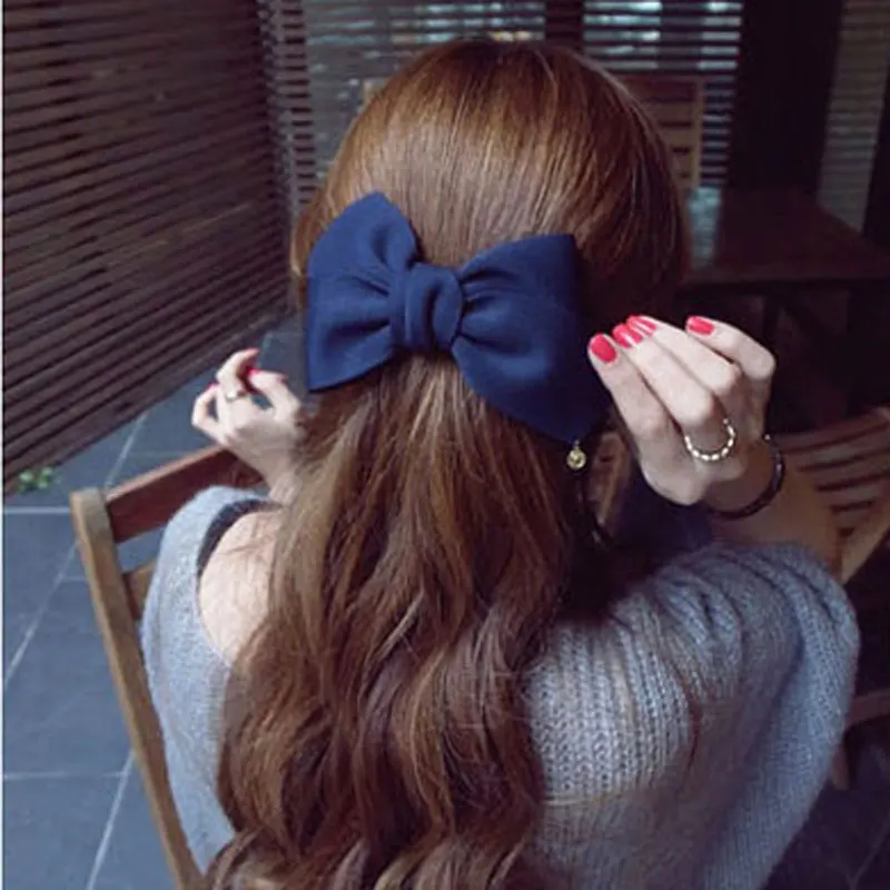 5Pcs 2016 New Design Women Casual Barrettes Fashion Cute Big Bow Hairpins Hair Accessories Girl Wedding Hair Clips Styling Tool
5Pcs 2016 New Design Women Casual Barrettes Fashion Cute Big Bow Hairpins Hair Accessories Girl Wedding Hair Clips Styling Tool
