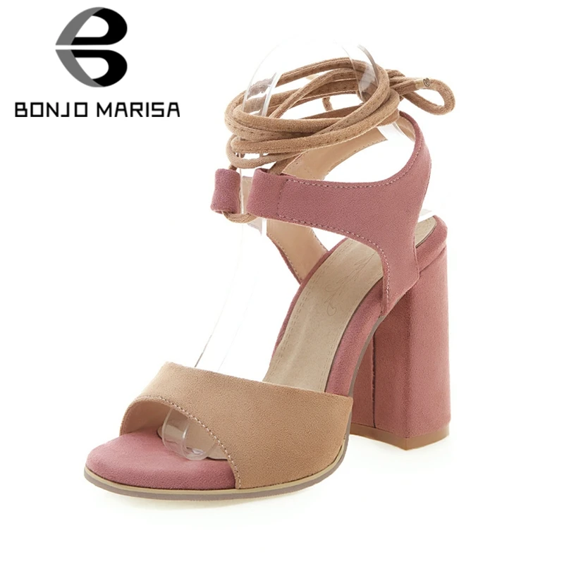 BONJOMARISA 2019 Brand New Plus Size 33-43 Sweet Mixed Color Sandals Women Summer Ankel Wrap Sandals Women Shoes Woman
BONJOMARISA 2019 Brand New Plus Size 33-43 Sweet Mixed Color Sandals Women Summer Ankel Wrap Sandals Women Shoes Woman