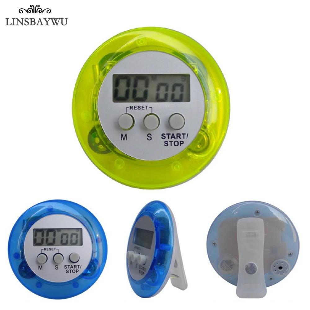 LINSBAYWU Mini Colorful LCD Timer Digital Magnetic Racing Kitchen Countdown Alarm Clock Stop Watch
LINSBAYWU Mini Colorful LCD Timer Digital Magnetic Racing Kitchen Countdown Alarm Clock Stop Watch