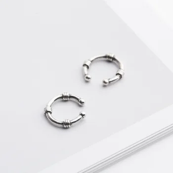925 Sterling Silver Hipster Hiphop Rock Clip Earrings For Women Men Student Vintage Trendy Ear Clips Cuff Jewelry
925 Sterling Silver Hipster Hiphop Rock Clip Earrings For Women Men Student Vintage Trendy Ear Clips Cuff Jewelry
