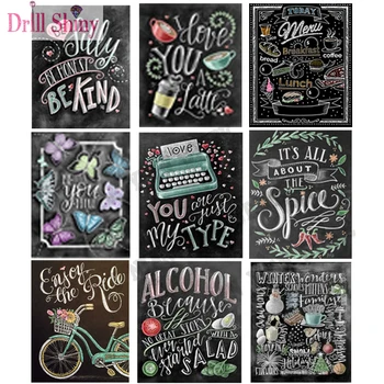 Black Background Letters Mosaic Drill Resin 5D Diy Diamond Painting Embroidery Cross Stitch Kit Landscape Needlework Decorations
Black Background Letters Mosaic Drill Resin 5D Diy Diamond Painting Embroidery Cross Stitch Kit Landscape Needlework Decorations