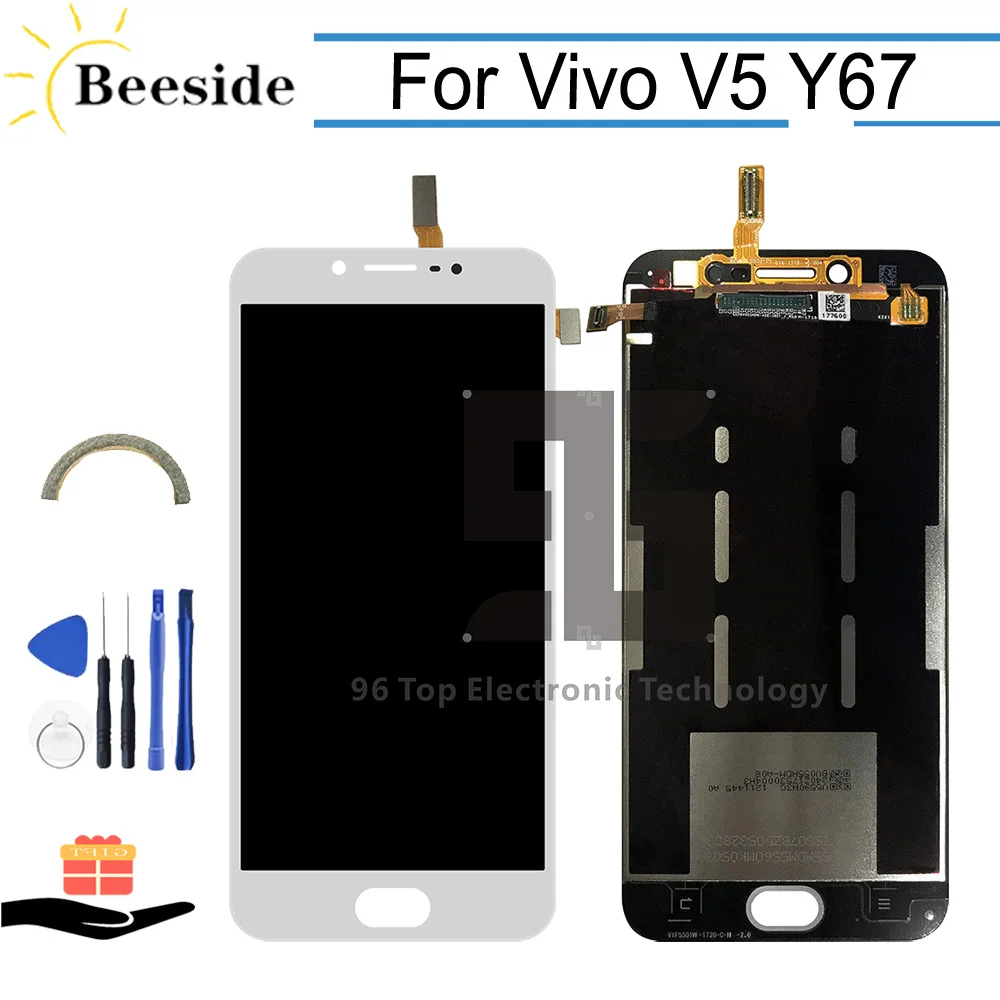 AA+ Quality LCD 5.5'' For BBK Vivo V5 Y67 LCD Display Touch Screen Digitizer Assembly Replace Black / White With Tools
AA+ Quality LCD 5.5'' For BBK Vivo V5 Y67 LCD Display Touch Screen Digitizer Assembly Replace Black / White With Tools