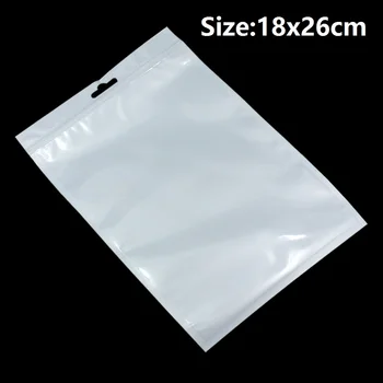 18*26cm White/Clear Valve Resealable Zipper Plastic Retail Packaging Poly Bag, Ziplock Zip Lock Bag Retail Storage W/ Hang Hole
18*26cm White/Clear Valve Resealable Zipper Plastic Retail Packaging Poly Bag, Ziplock Zip Lock Bag Retail Storage W/ Hang Hole