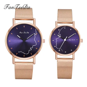 Women & Men Quartz Watches Luxury Stainless Steel Analog Wrist Watches Fashion Sport Lover's Watch Set for Couples Dropshipping
Women & Men Quartz Watches Luxury Stainless Steel Analog Wrist Watches Fashion Sport Lover's Watch Set for Couples Dropshipping