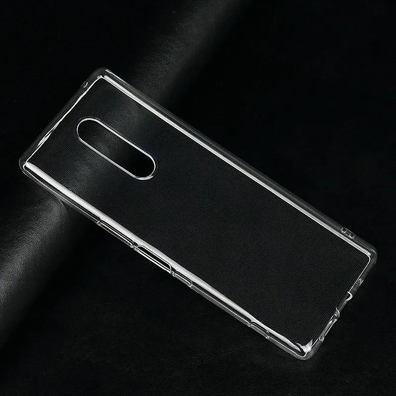 For Sony Xperia 1 Transparent Silicon Case for J8110 J8170 J9110 Nature soft Phone cover Cases> | Мобильные телефоны и