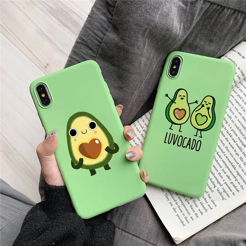 Cute Luvocado phone Case For iPhone X 7 Plus XS 10 Case Silicone Phone Cover case For iPhone 6S 8 6 Plus XS Max Cases
Cute Luvocado phone Case For iPhone X 7 Plus XS 10 Case Silicone Phone Cover case For iPhone 6S 8 6 Plus XS Max Cases