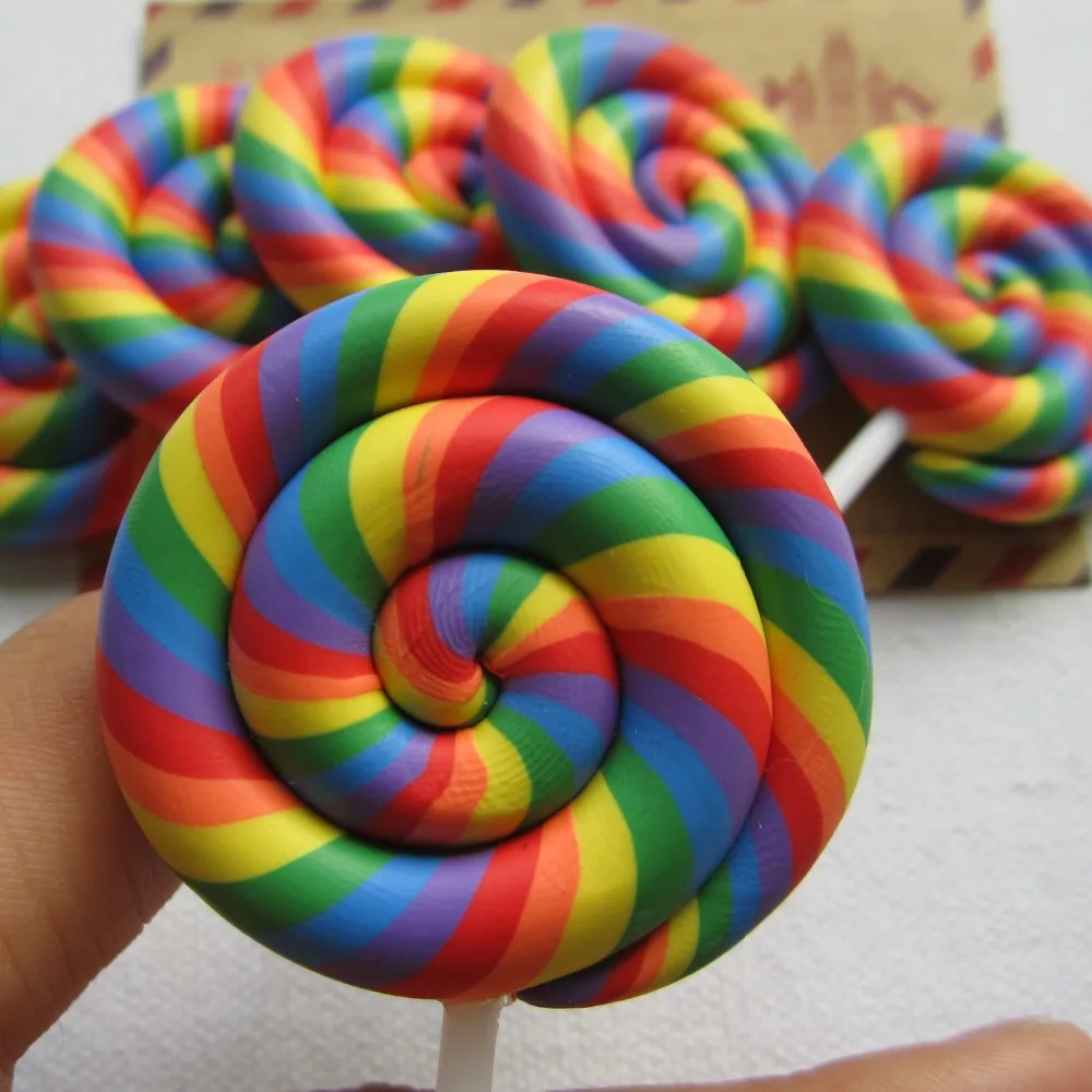 Rena!! Min.order $6 (mix order), Cutest 45mm Big New Clay Lollipop for Phone Deco, Crafts Making DIY (45mm), Free Shipping
Rena!! Min.order $6 (mix order), Cutest 45mm Big New Clay Lollipop for Phone Deco, Crafts Making DIY (45mm), Free Shipping